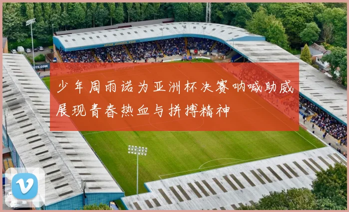 少年周雨诺为亚洲杯决赛呐喊助威展现青春热血与拼搏精神